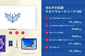 《塞尔达传说》系列相关新周边登场 今日起发售图片