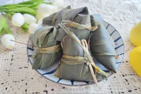 广式粽子｜咸蛋黄肉粽自己做，方便更放心图片