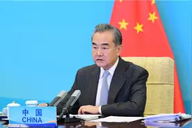 王毅主持“一带一路”亚太区域国际合作高级别视频会议图片