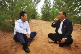 《龙》杂志独家专访“七一勋章”获得者全国治沙英雄石光银图片