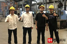 常州工业学院学生发明铸件打磨机受企业青睐图片