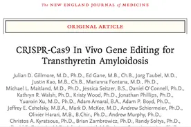 NEJM：开天辟地！全球首个人体内CRISPR/Cas9基因编辑临床研究数据发布，患者病情缓解丨临床大发现图片