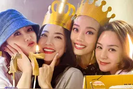 霍汶希庆49岁生日头戴皇冠 容祖儿Twins出镜似亲姐妹图片
