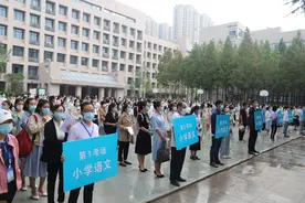 最好的等待！最美的遇见！郑州高新区2021年面向社会招聘教师面试顺利举行图片