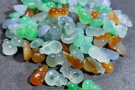 翡翠边角料都很便宜？那是因为高货见得少图片