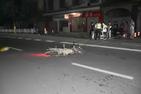 触目惊心！14岁少年深夜“飞车” ，一死两伤！图片