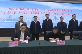 临沂城投、临沭城投与金正大集团战略合作签约仪式举行图片