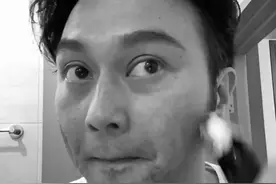 是靓靓快回来了吗？张智霖剃掉胡须后颜值回升似小伙图片