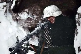 能打又能防，战场撕布机，细看二战德军野战机枪阵地图片