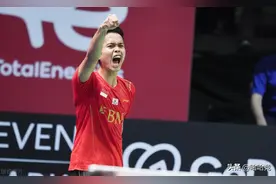 印尼夺冠疯狂庆祝，中国男子羽毛球队0比3失利，无缘卫冕汤姆斯杯图片