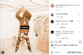Travis Scott 留胡子了……新专辑在路上了图片