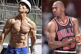 看完这7张照片，篮球梦碎了，普通人跟NBA球星身体差距有多大？图片