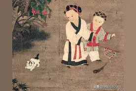 快乐六一：古画里的儿童，惟妙惟肖，憨态可掬图片