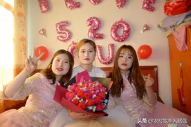 甘肃天水农村人的婚礼，简单幸福，这才是真爱图片