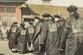 实属罕见，晚清大臣上朝图片图片
