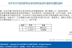研究生也不能混日子，这些北京高校发“逾期警告”图片