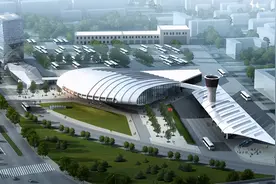 河南迎来“巨型”高铁站，设有32线16台，2022年建成后投入使用图片