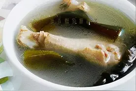 清脂润肠——海带炖鸭汤图片