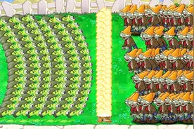 植物对僵尸黑客-999 Gatling Pea对火炬木对999锥头僵尸视频封面