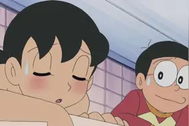 《哆啦A梦》中的“大雄偷窥静香”被要求删除，蜡笔小新岌岌可危图片