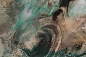 罗布泊正在“复活”！“死亡之海”变碧波荡漾，水是从哪儿来的？图片