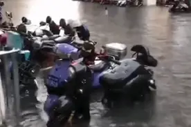 暴雨突袭！海口这些地方积水严重，请绕行图片