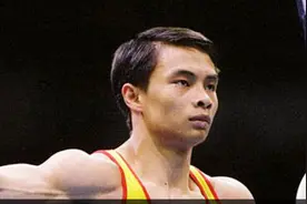 李小双冒着脑震荡的危险，惊艳一跳震撼体坛，裁判迟迟不敢打分图片