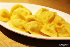 有没有吃过，皮黄馅鲜的“黄鱼肉水饺”？图片
