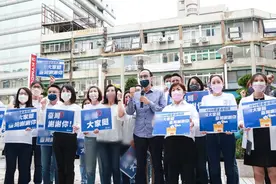 国民党全台街讲战车起跑，拼“公投”将民进党“三振出局”图片