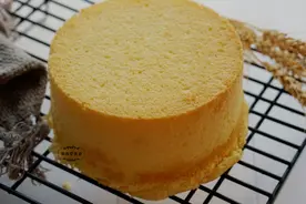 长假宅在家，跟我一起做蛋糕，香甜绵软似棉花，吃过的人都说好图片