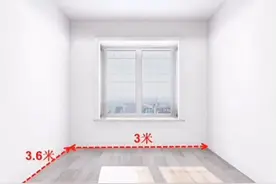 一儿一女儿童房装修，10.8㎡一房改两房，空间的运用很聪明图片