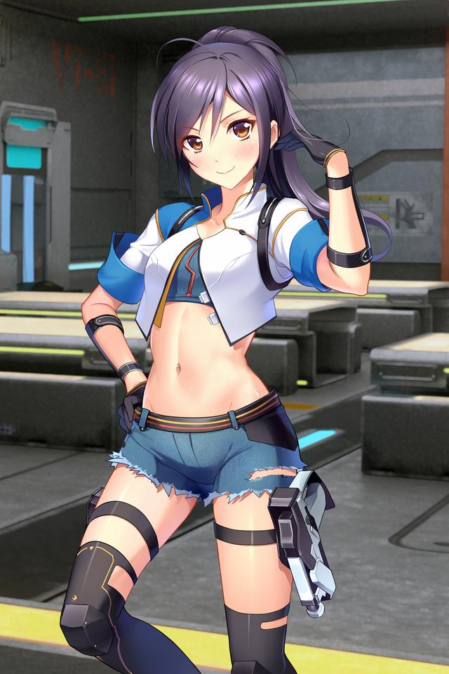 唯美国漫风格《三国罗曼史》游戏卡牌高清原画 女性版三国人物欣赏