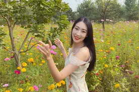 花海里拍照片，多个拍照角度和拍照姿势分享视频封面