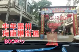 雷州北和镇海康港，街道满满的年味！视频封面