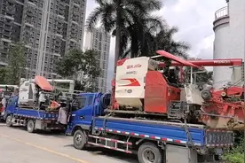 广东四会来了一群河南籍收割机队伍，他们一路上生活怎样？来听听视频封面