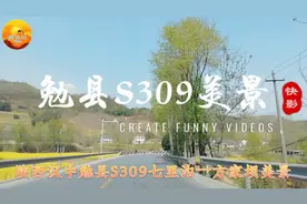 陕西汉中勉县S309省道茶店七里沟→武侯方家坝沿途春日美景！视频封面