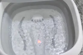 小米有品乐伽折叠足浴盆开箱，能折叠收纳，还可恒温40°气泡按摩视频封面