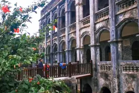 博白太平坡水楼已建成旅游景点，增建花园凉亭。大家快去一睹风采