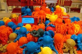 3d打印会活动的章鱼，一次成型，每个关节还能动，新奇有趣又好玩视频封面