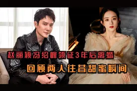 赵丽颖冯绍峰领证3年后离婚，回顾两人往昔甜蜜瞬间视频封面