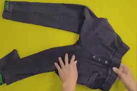 新买的裤子前片出现小褶皱，穿上太难看？老裁缝教你怎么修改