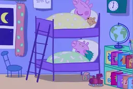 夜里乔治睡不着，小猪佩奇给他专门讲了一个自创的童话故事视频封面