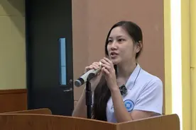 广东盲人女孩考上大学，开学演讲让人动容视频封面