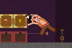 迷你世界动画：新的对战关卡，互相把人拉过来