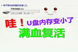 看如何解决！内存卡和U盘突然变小，原本2G内存现在只显示几十KB视频封面