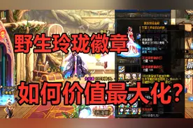 DNF：野生玲珑徽章如何使用最划算？用错地方将会面临血亏！