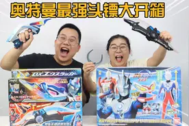 最强奥特曼头镖大开箱！欧布头镖VS阿尔法链刃，你觉得哪个最厉害视频封面