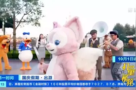 上海迪士尼乐园迎客流高峰，热门项目排队1小时|第一时间视频封面