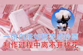揭秘人民币的制作过程，白纸如何变钞票？为何离不开新疆棉花？视频封面