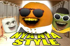看的上头一个橘子跳《江南style》视频封面
